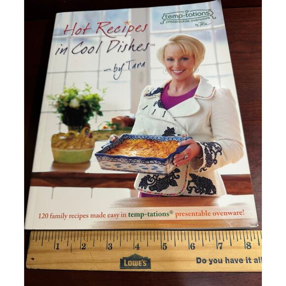 Hot Recipes in Cool Dishes by Tara McConnell Paperback 2010 QVC TEMPTATIONS - Picture 6 of 9